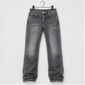 Straight Leg Boyfriend Jeans for Women Trendy Mid Rise Wash Stretchy Casual Baggy Jeans - front view
