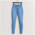 Skinny High Waisted Jeans for Women Stretchy Boyfriend Slim Fit Long Denim Pants Pull Trendy Jeans Fashion - front view