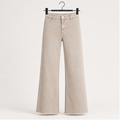 Women's Wide Leg Jeans High Waisted Stretchy Trendy Casual Versatile Work Denim Pants Trousers 2025 - front view