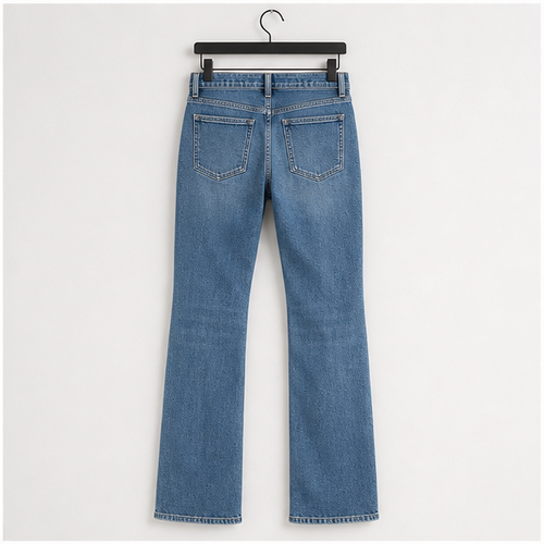 Retro Relaxed Fit Boot Cut Jean - back view